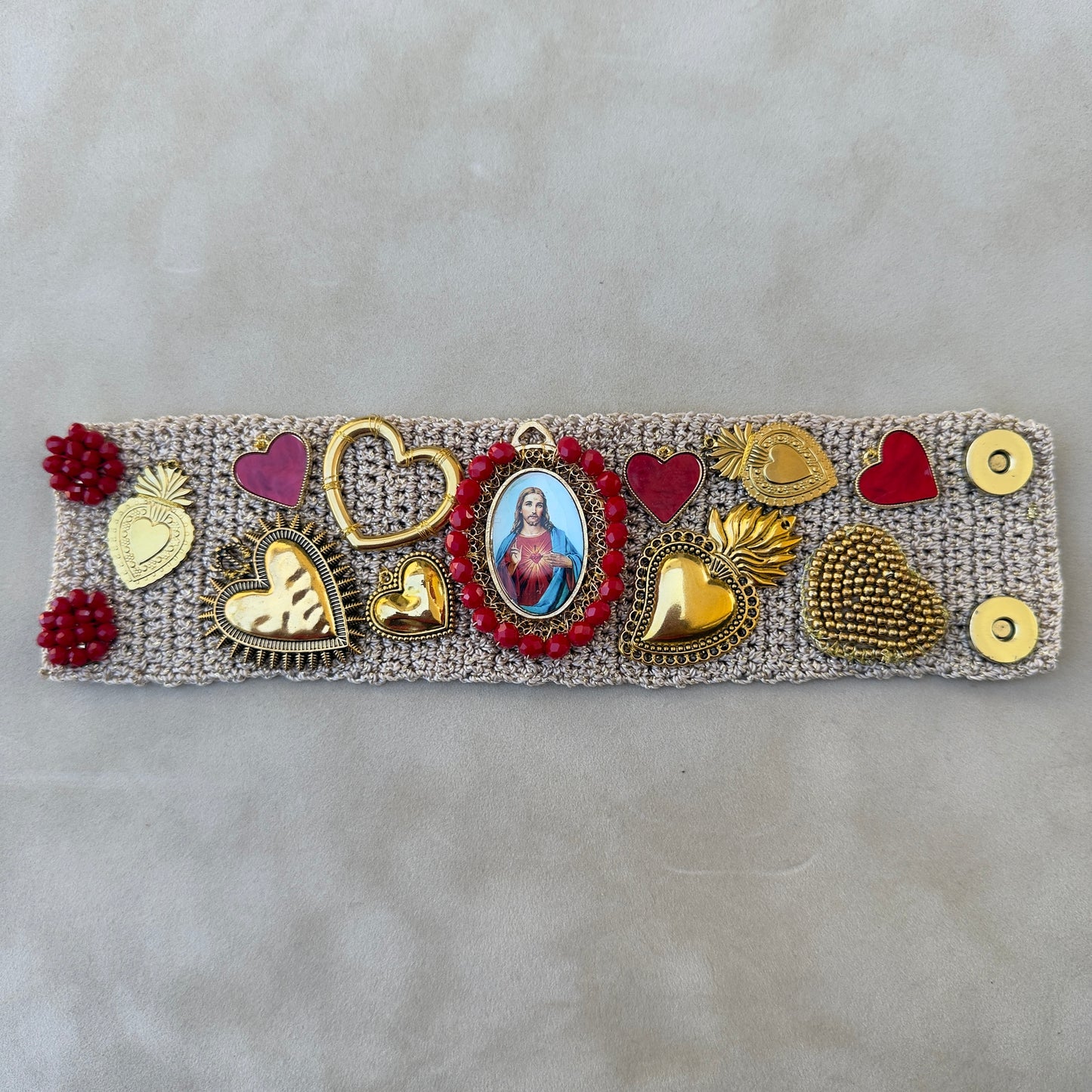 Brazalete Sagrado Corazon /Sacred Heart Bracelet